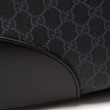 Load image into Gallery viewer, Gucci GG Supreme Canvas Interlocking G Large Duffle Bag Black
