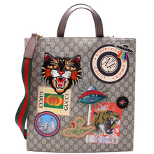 Load image into Gallery viewer, Gucci Soft GG Supreme Courier Vertical Tote Bag Multicolor
