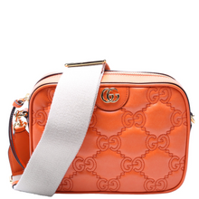Load image into Gallery viewer, Gucci GG Matelasse Leather Small Shoulder Bag Orange
