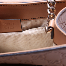 Load image into Gallery viewer, Gucci Emily Micro Guccissima Leather Mini Shoulder Bag Nude
