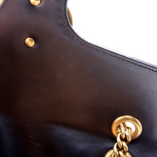 Load image into Gallery viewer, Gucci Marmont Small Leather Shoulder Flap Black

