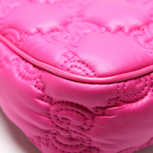 Load image into Gallery viewer, Gucci GG Nylon/Leather Shoulder Bag Pink
