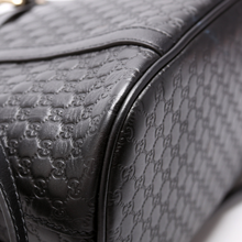 Load image into Gallery viewer, Gucci Mini Dome Guccissima Leather Satchel Bag Black
