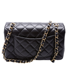 Load image into Gallery viewer, Chanel Classic Flap Mini Rectangle Quilted Leather Shoulder Bag Black
