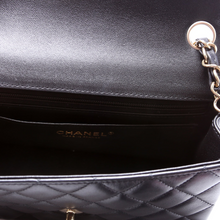 Load image into Gallery viewer, Chanel Classic Flap Mini Rectangle Quilted Leather Shoulder Bag Black
