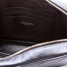 Load image into Gallery viewer, Yves Saint Laurent Lou Camera Mini Leather Crossbody Bag Black

