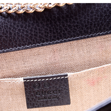 Load image into Gallery viewer, Gucci Interlocking Leather Small Crossbody Bag Black
