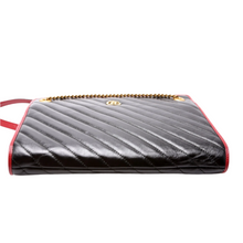 Load image into Gallery viewer, Gucci GG Torchon Accordion Leather Medium Shoulder Bag Black
