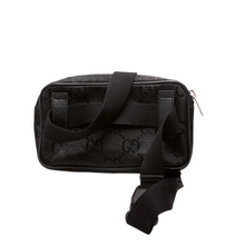 Load image into Gallery viewer, Gucci Nylon Off the Grid Logo Belt Bag Black

