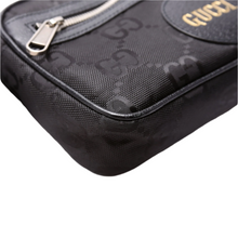 Load image into Gallery viewer, Gucci Nylon Off the Grid Logo Belt Bag Black
