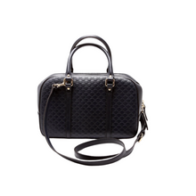 Load image into Gallery viewer, Gucci Guccissima Small Leather Crossbody Bag Navy
