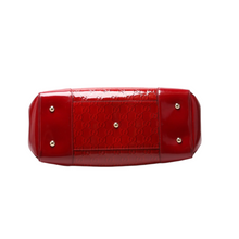 Load image into Gallery viewer, Gucci Patent Guccissima Leather Mayfair Tote Bag Medium Red

