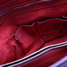 Load image into Gallery viewer, Gucci Patent Guccissima Leather Mayfair Tote Bag Medium Red
