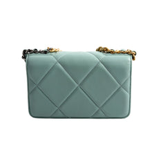 Load image into Gallery viewer, Chanel 19 WOC 29M Quilted Lambskin Stachel Bag Blue
