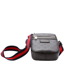 Load image into Gallery viewer, Gucci GG Supreme Canvas Messenger Bag Black
