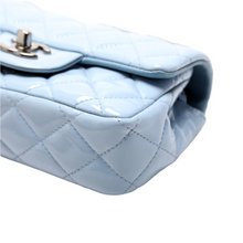 Load image into Gallery viewer, Chanel Mini Flap Rectangle Leather Shoulder Bag Blue
