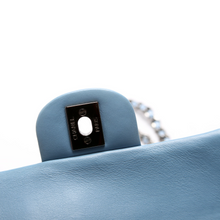 Load image into Gallery viewer, Chanel Mini Flap Rectangle Leather Shoulder Bag Blue
