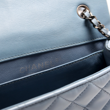 Load image into Gallery viewer, Chanel Mini Flap Rectangle Leather Shoulder Bag Blue
