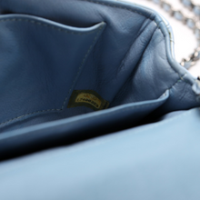 Load image into Gallery viewer, Chanel Mini Flap Rectangle Leather Shoulder Bag Blue
