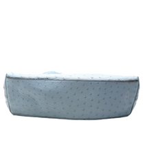 Load image into Gallery viewer, Gucci Soho Ostrich Leather Shoulder Bag Medium Blue
