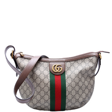 Load image into Gallery viewer, Gucci Ophidia GG Supreme Small Shoulder Bag Brown
