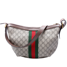 Load image into Gallery viewer, Gucci Ophidia GG Supreme Small Shoulder Bag Brown

