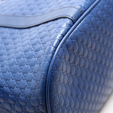 Load image into Gallery viewer, Gucci Mini Dome Guccissima Leather Satchel Bag Blue
