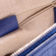 Load image into Gallery viewer, Gucci Mini Dome Guccissima Leather Satchel Bag Blue
