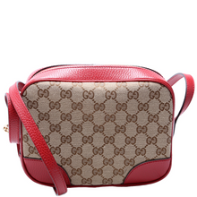 Load image into Gallery viewer, Gucci Bree GG Canvas Crossbody Bag Brown
