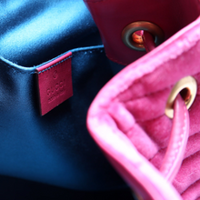 Load image into Gallery viewer, Gucci GG Marmont Velvet Bucket Bag Pink
