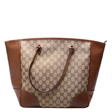 Load image into Gallery viewer, Gucci Micro Guccissima Bree Small Tote Bag Brown
