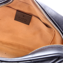 Load image into Gallery viewer, Gucci Marmont Small Leather Camera Bag Black
