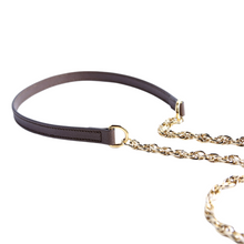 Load image into Gallery viewer, Gucci Ophidia Leather Round Small Crossbody Bag Brown
