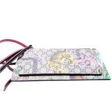 Load image into Gallery viewer, Gucci GG Supreme Tian/Bengal Canvas Double Zip Shoulder Bag Multicolor
