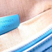 Load image into Gallery viewer, Gucci Mini Dome Micro Guccissima Leather Satchel Bag Teal
