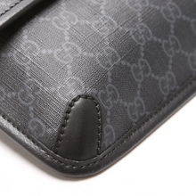 Load image into Gallery viewer, Gucci GG Supreme Coated Canvas Belt Bag Black
