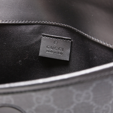 Load image into Gallery viewer, Gucci GG Supreme Coated Canvas Belt Bag Black
