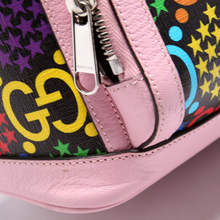 Load image into Gallery viewer, Gucci GG Psychedelic Coated Canvas Backpack Bag Pink
