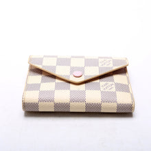 Load image into Gallery viewer, LOUIS VUITTON Victorine Monogram Coated canvas Wallet White
