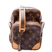 Load image into Gallery viewer, Louis Vuitton Amazone Monogram Coated Canvas Crossbody Bag Brown
