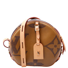 Load image into Gallery viewer, Louis Vuitton Boite Chapeau Souple Reverse Monogram Giant Shoulder Bag Brown
