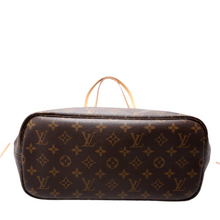 Load image into Gallery viewer, Louis Vuitton Neverfull MM Canvas Tote Bag Brown
