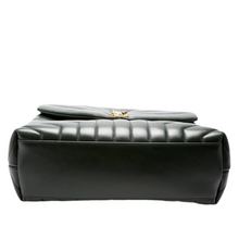 Load image into Gallery viewer, Yves Saint Laurent Loulou Medium Quilted Leather Shoulder Bag Green
