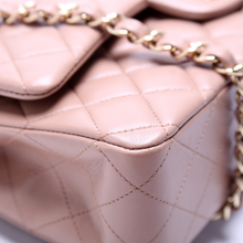 Load image into Gallery viewer, Chanel Classic Flap Medium Lambskin Leather Shoulder Bag Tan
