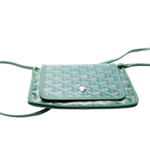 Load image into Gallery viewer, Goyard Plumet Pocket Canvas Wallet Green
