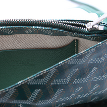 Load image into Gallery viewer, Goyard Plumet Pocket Canvas Wallet Green
