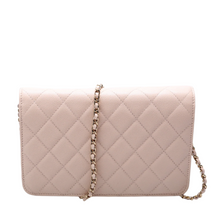 Load image into Gallery viewer, Chanel WOC Golden Class Quilted Caviar Shoulder Bag Beige
