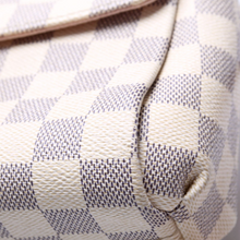 Load image into Gallery viewer, Louis Vuitton Croisette Damier Azur Coated Canvas Shoulder Bag White
