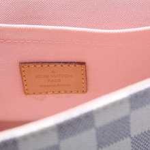 Load image into Gallery viewer, Louis Vuitton Croisette Damier Azur Coated Canvas Shoulder Bag White
