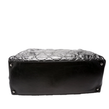 Load image into Gallery viewer, Chanel Double Contrast Stitch Goatskin Leather Large Tote Bag Black
